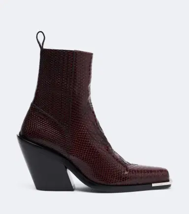 Rabanne Snake-effect leather cowboy boots | Thumbnail 4 Rabanne Snake-effect leather cowboy boots | Thumbnail 4