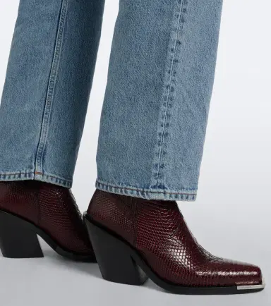 Rabanne Snake-effect leather cowboy boots | Thumbnail 5 Rabanne Snake-effect leather cowboy boots | Thumbnail 5