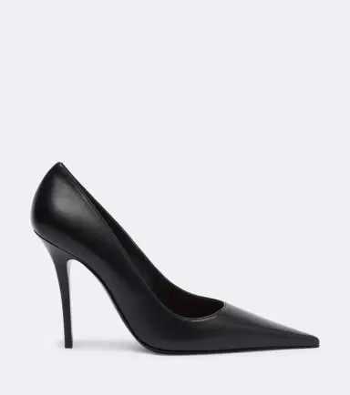 Amina Muaddi Barbara leather pumps | Thumbnail 2