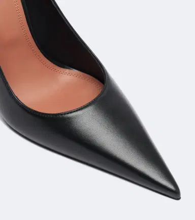 Amina Muaddi Barbara leather pumps | Thumbnail 3