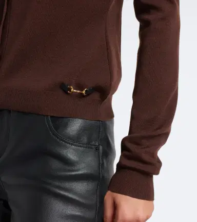 Gucci Horsebit wool cardigan | Thumbnail 4 Gucci Horsebit wool cardigan | Thumbnail 4