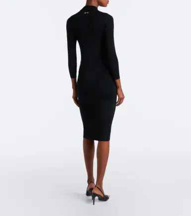 Gucci Horsebit wool midi dress | Thumbnail 3
