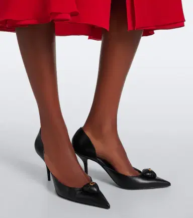Valentino Garavani Caur Royal leather pumps | Thumbnail 5 Valentino Garavani Caur Royal leather pumps | Thumbnail 5