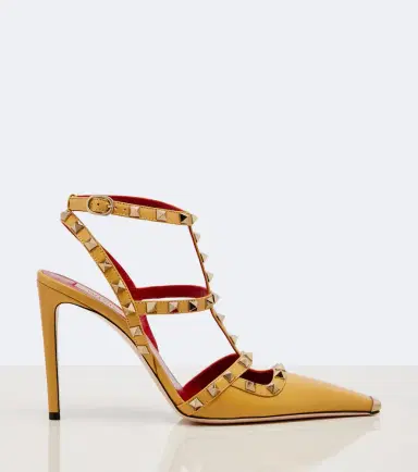 Valentino Garavani Rockstud leather slingback pumps | Thumbnail 2 Valentino Garavani Rockstud leather slingback pumps | Thumbnail 2