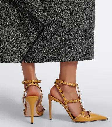 Valentino Garavani Rockstud leather slingback pumps | Thumbnail 5 Valentino Garavani Rockstud leather slingback pumps | Thumbnail 5
