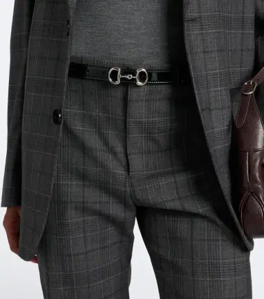 Gucci Horsebit patent leather belt | Thumbnail 3