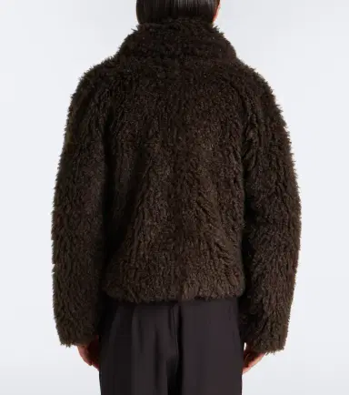 Vince Cropped bouclé blouson jacket | Thumbnail 3