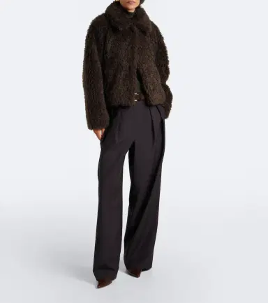 Vince Cropped bouclé blouson jacket | Thumbnail 6