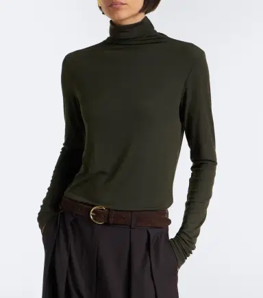Vince Jersey turtleneck top | Thumbnail 2