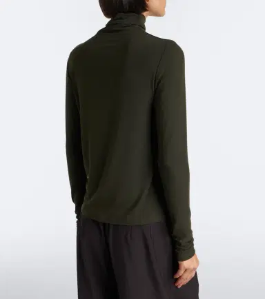 Vince Jersey turtleneck top | Thumbnail 5