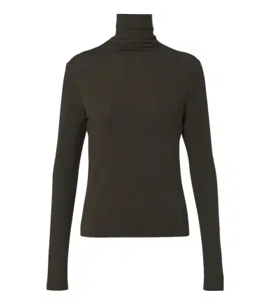 Vince Jersey turtleneck top | Thumbnail 1