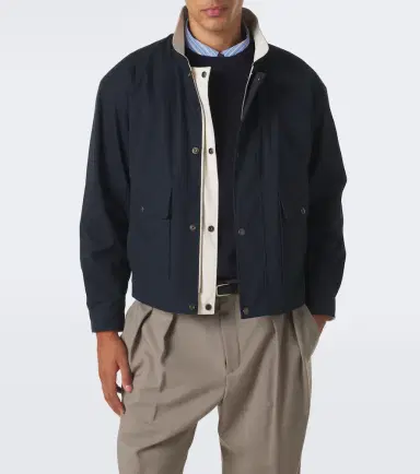 Saint Laurent Reversible cotton jacket | Thumbnail 6