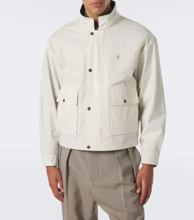 Saint Laurent Reversible cotton jacket | Thumbnail 7