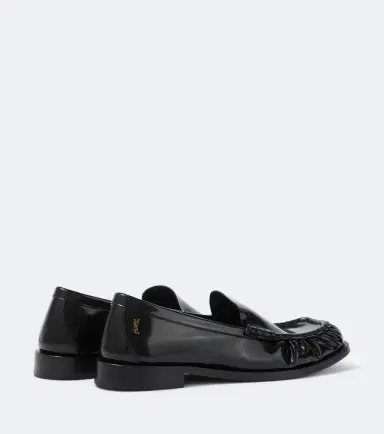 Saint Laurent Theobald Cassandre leather loafers | Thumbnail 6 Saint Laurent Theobald Cassandre leather loafers | Thumbnail 6