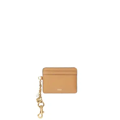 Chloé Chloé Charms card holder in grained leather | Thumbnail 1