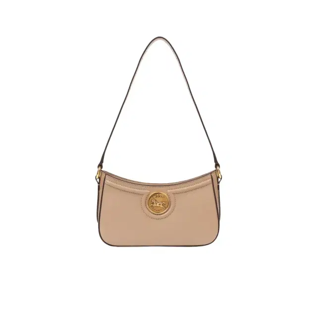 Chloé Horse Medal shoulder bag in grained leather