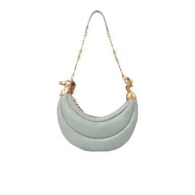 Chloé Chain Horse shoulder bag in grained leather | Thumbnail 1