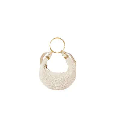 Chloé Small Bracelet Hobo bag in crochet | Thumbnail 1
