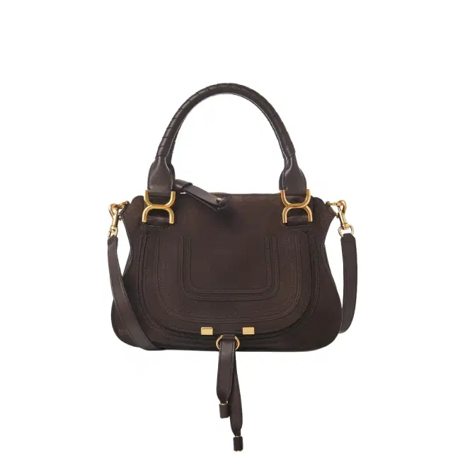 Chloé Small Marcie bag in suede leather