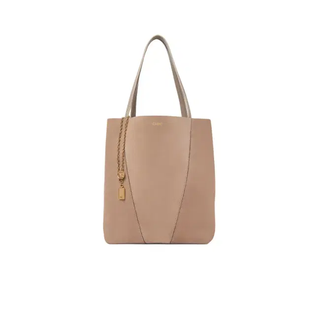 Chloé Chloé Spin tote bag in suede leather