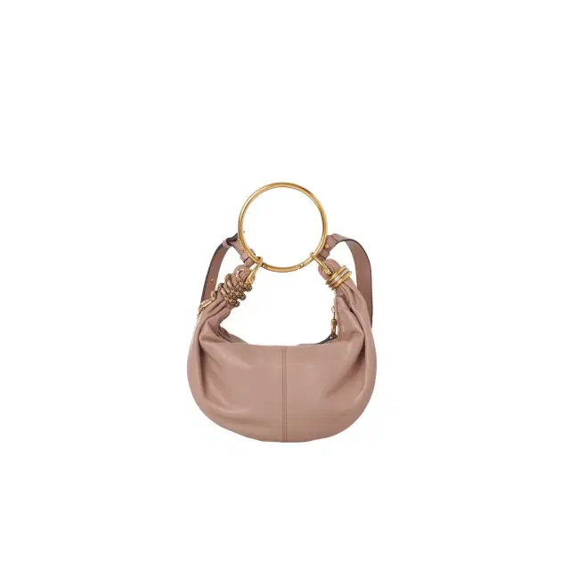Chloé Small Snake Bracelet Hobo bag in grained leather