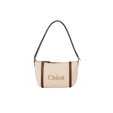 Chloé Chloé Carry shoulder bag in raffia | Thumbnail 1