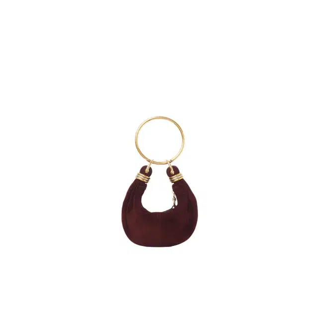 Chloé Mini Bracelet Hobo bag in suede leather