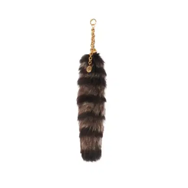 Chloé The Treasure Tails charm in shearling | Thumbnail 1
