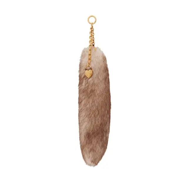 Chloé The Treasure Tails charm in shearling