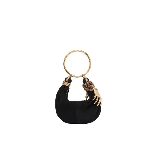 Chloé Mini Bracelet Hobo bag in suede leather