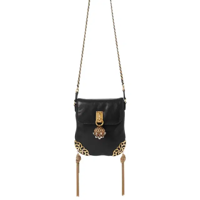 Chloé Château Treasures chain flap bag in grained leather