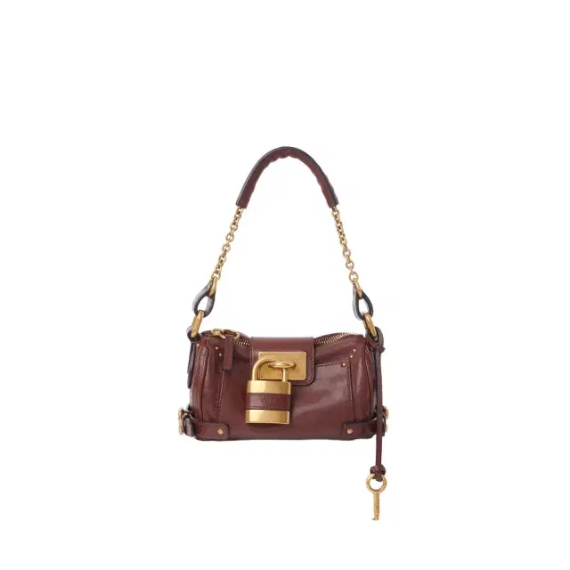Chloé Small Paddington chain bag in grained leather