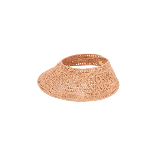 Chloé The Chloé Raffia visor