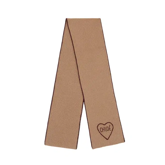 Chloé The Chloé Encoeur scarf in wool & cashmere
