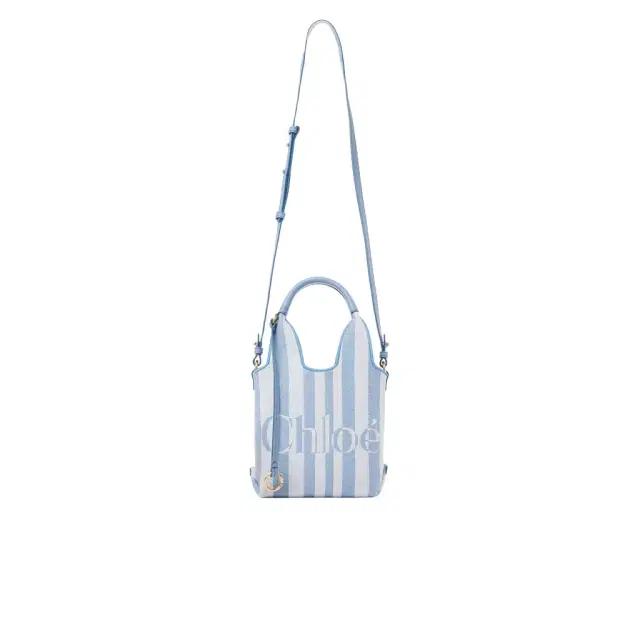 Chloé Mini Chloé Stripy tote bag in jacquard