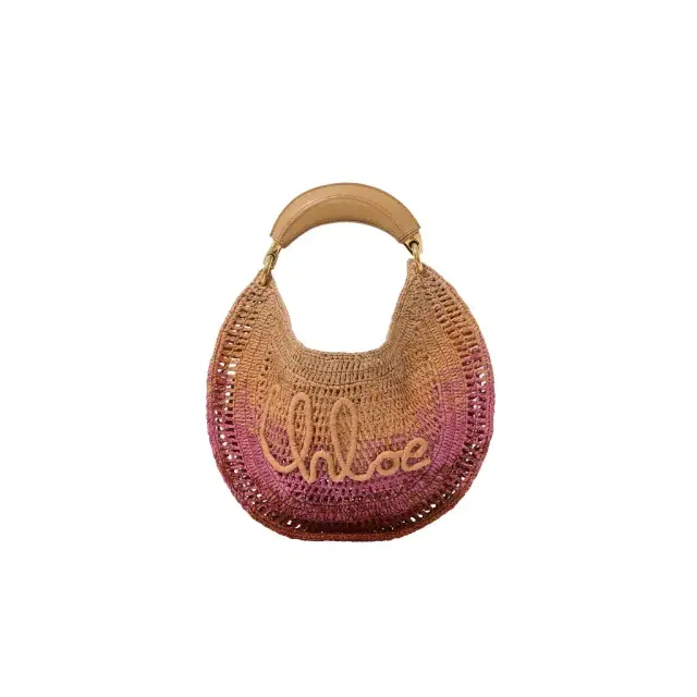 Chloé Summer Banana hobo bag in raffia