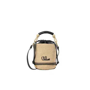 Chloé Chloé Soleil bucket bag in cord | Thumbnail 1