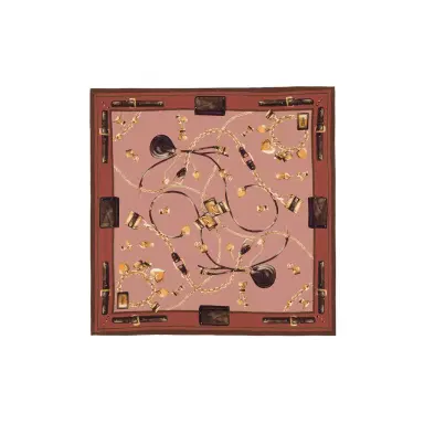 Chloé The Chloé Paddington square scarf in silk twill | Thumbnail 1
