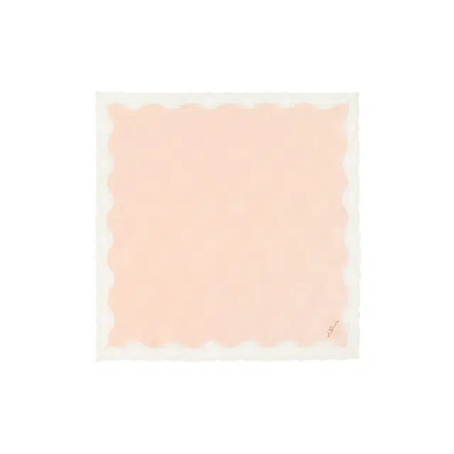 Chloé The Chloé Poetic square scarf in silk & lace