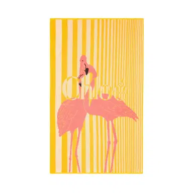 Chloé The Chloé Stripy beach towel in cotton toweling | Thumbnail 1