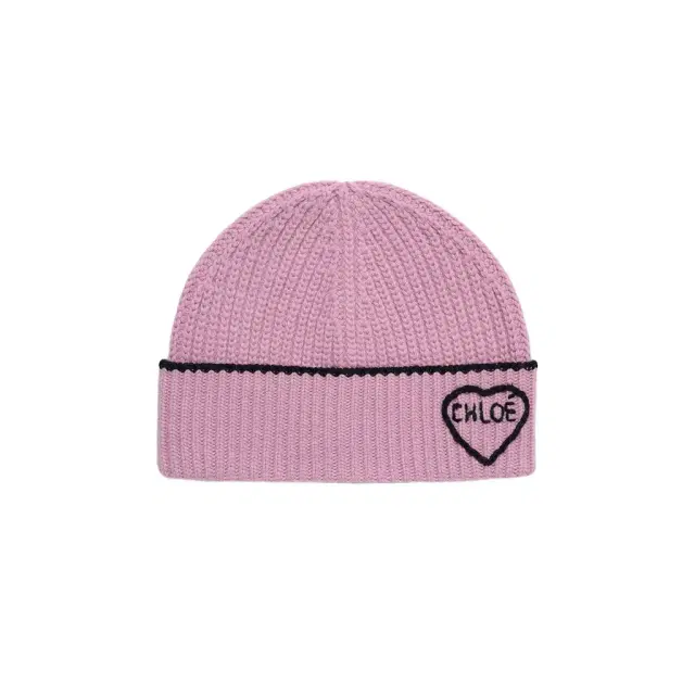 Chloé The Chloé Encoeur beanie in wool & cashmere