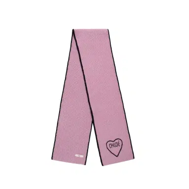 Chloé The Chloé Encoeur scarf in wool & cashmere | Thumbnail 1