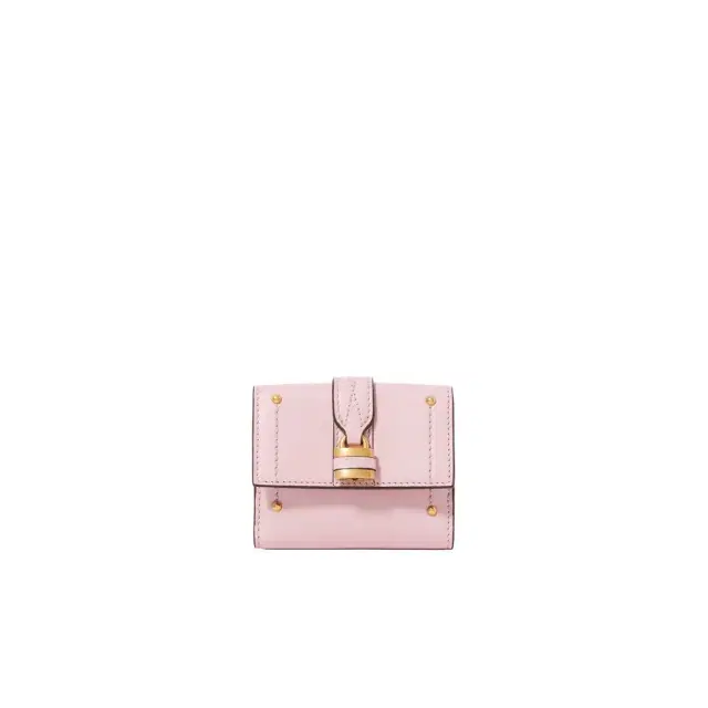 Chloé Mini Paddington tri-fold in grained leather