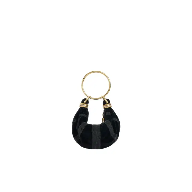 Chloé Mini Bracelet Hobo bag in suede leather