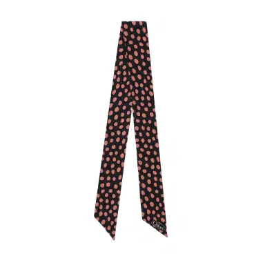 Chloé The Chloé Spotted bandeau scarf in silk | Thumbnail 1