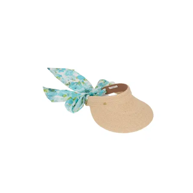 Chloé The Chloé visor in raffia