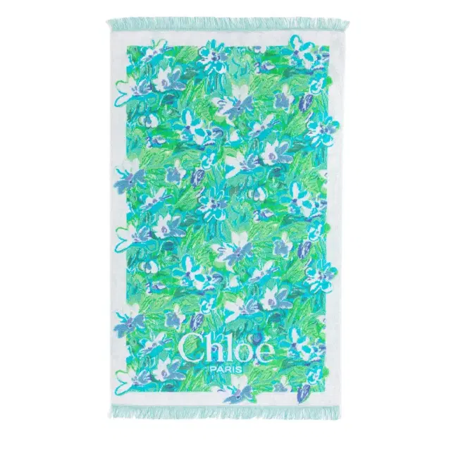 Chloé The Chloé Wild Flowers beach towel in cotton toweling