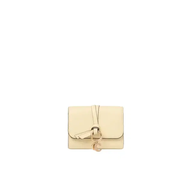 Chloé Small Alphabet tri-fold in grained leather