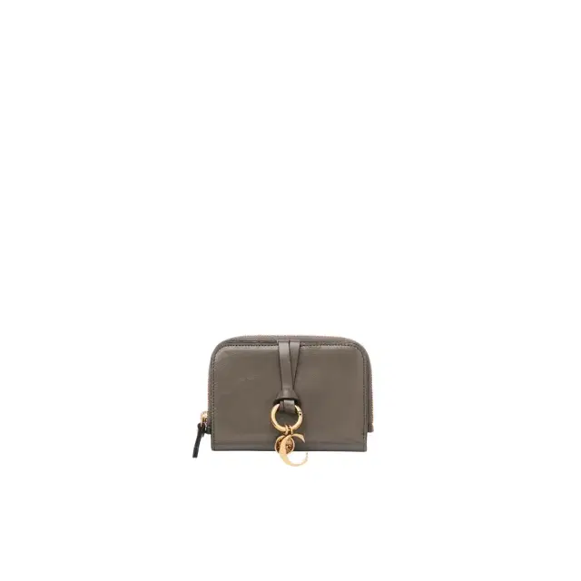 Chloé Alphabet bi-fold wallet in shiny leather