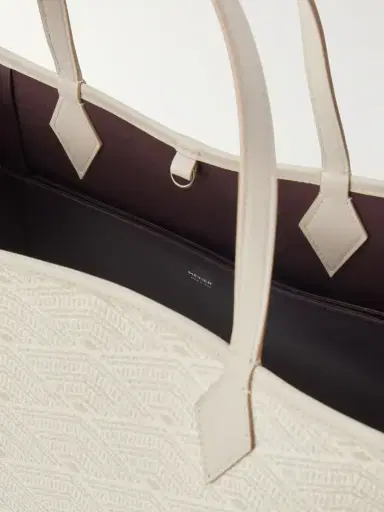 Métier Chameleon 41 Leather-trimmed Jacquard Tote | Thumbnail 6